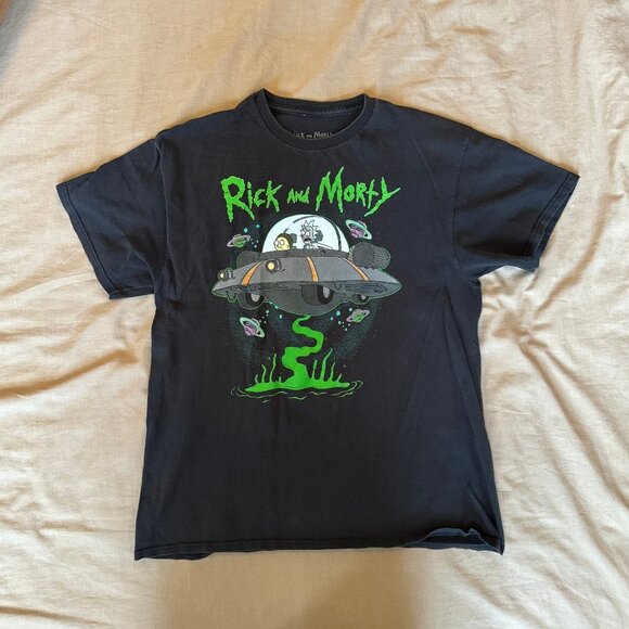Original Adult Swim Rick and Morty Tee sz L - Picture 1 of 1